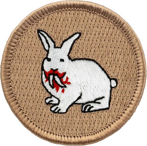 Killer Rabbit Patrol Patch - 2" Round in Saudi Arabia