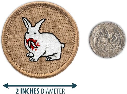 Killer Rabbit Patrol Patch - 2" Round in Saudi Arabia
