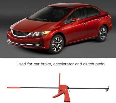 Akozon Brake Pedal Depressor, 28 Inch Brake Pedal Depressor Tool Adjustable Brake Accelerator Pedal Depressor Pedal Depressor Tool for Car Brake Accelerator Clutch Pedal in Saudi Arabia