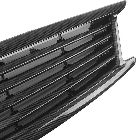 Front Grille Grill for Infiniti G37 G25 2010-2013 Q40 4 Door Sedan Black Carbon Fiber Look in Saudi Arabia