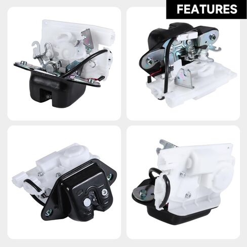 Rear Tailgate Latch Actuator Trunk Latch Lock Actuator - Compatible for Honda FIT Jazz GE6/GE8 2009-2014 for Honda FIT Jazz Hybrid GP1 2013-2014 - Replace Part 74801-TF0-003 in Saudi Arabia