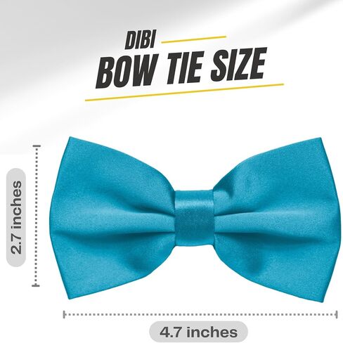 Adjustable Classic Pretied Bow Tie for Men, Women, and Boys - Men's Bowtie for Wedding, Costume Party and Formal Events in Saudi Arabia
