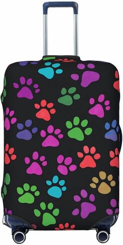 Travel Luggage Cover Dragonfly Sunflower, High Elasticity Washable Travel Baggage Protector Case Fits 26-28 in in Kuwait