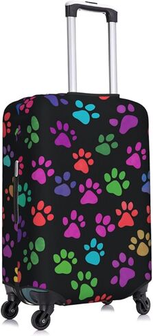 Travel Luggage Cover Dragonfly Sunflower, High Elasticity Washable Travel Baggage Protector Case Fits 26-28 in in Kuwait