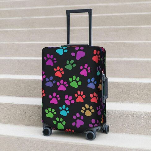 Travel Luggage Cover Dragonfly Sunflower, High Elasticity Washable Travel Baggage Protector Case Fits 26-28 in in Kuwait
