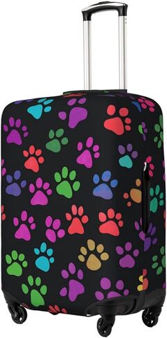Travel Luggage Cover Dragonfly Sunflower, High Elasticity Washable Travel Baggage Protector Case Fits 26-28 in in Kuwait