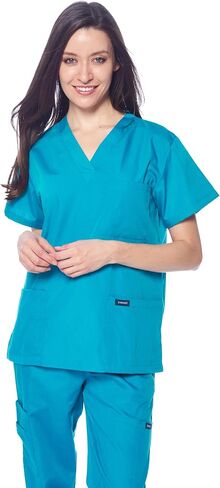Dagacci Scrubs Medical Uniform Women and Man Scrubs Set Medical Scrubs Top and Pants in Saudi Arabia