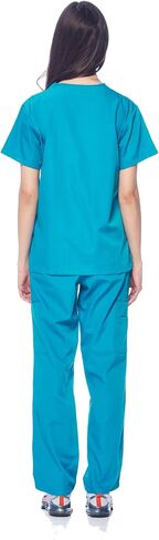 Dagacci Scrubs Medical Uniform Women and Man Scrubs Set Medical Scrubs Top and Pants in Saudi Arabia
