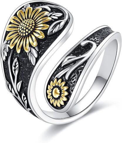Spoon Ring Sterling Silver Vintage Spoon Ring Jewelry Gifts for Women in Saudi Arabia