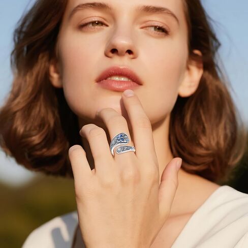 Spoon Ring Sterling Silver Vintage Spoon Ring Jewelry Gifts for Women in Saudi Arabia