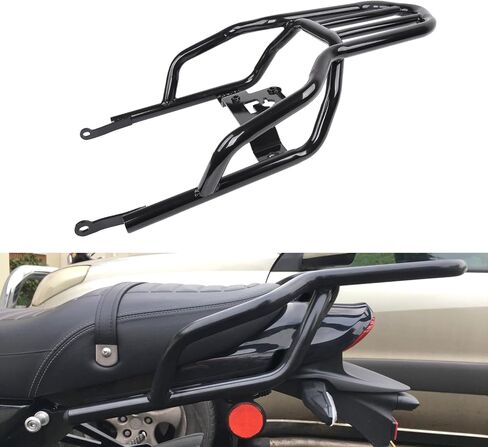 Motorcycle Rear Luggage Rack Holder Bracket Storage Support Cargo Shelf for Kawasaki Z900RS Z 900RS Z 900 RS Z900RS Cafe 2018-2025 (Black) in Kuwait