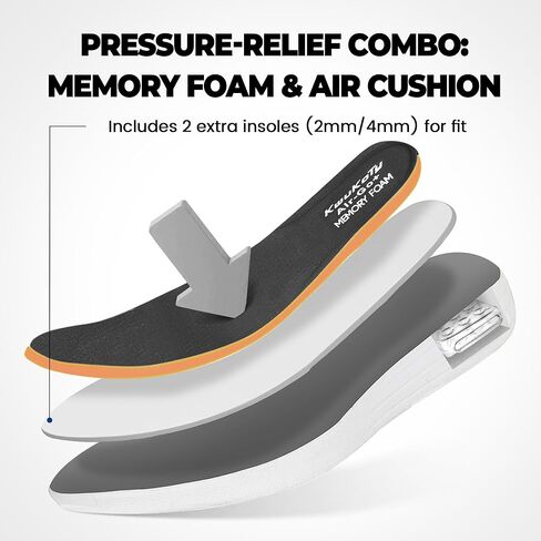 Women's Adjustable Fit Diabetic Shoes Orthopedic Walking Sneakers | Plantar Fasciitis/Swollen Feet/Bunions | Wide Size 6.5-11.5 in Kuwait