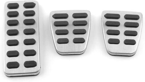 Three T Car Manual Transmission Accelerator Gas Pedal & Brake Clutch Pedal Set for Hyundai Accent/Verna/Solaris / IX20 IX25 2011-2019, for KIA K2 / Rio/Soul / KX3 2011-2019 in Kuwait