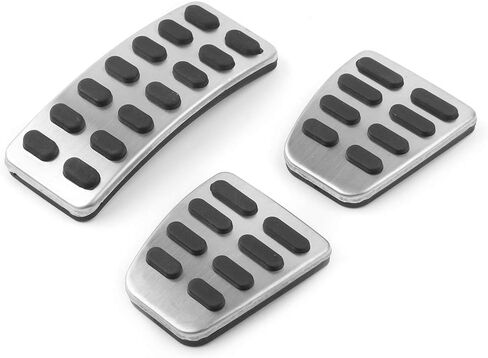 Three T Car Manual Transmission Accelerator Gas Pedal & Brake Clutch Pedal Set for Hyundai Accent/Verna/Solaris / IX20 IX25 2011-2019, for KIA K2 / Rio/Soul / KX3 2011-2019 in Kuwait