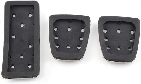 Three T Car Manual Transmission Accelerator Gas Pedal & Brake Clutch Pedal Set for Hyundai Accent/Verna/Solaris / IX20 IX25 2011-2019, for KIA K2 / Rio/Soul / KX3 2011-2019 in Kuwait