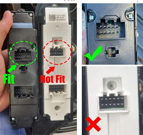 مفتاح النافذة الرئيسي GS1E-66350A GS1E 66350A GS1E66350A GS1E-66350 GS1E66350 A 1 قطعة in Saudi Arabia