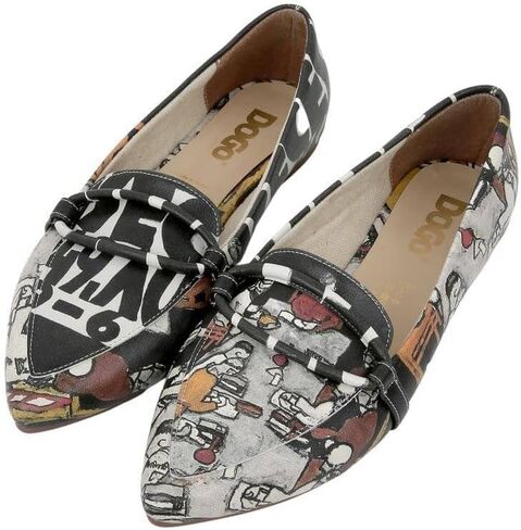 DOGO Flats for Women - Vegan Leather and Handmade Pointed Toe Flats for Women in Saudi Arabia