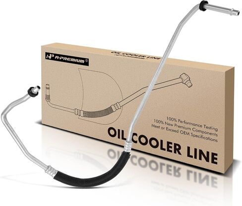 A-Premium Engine Oil Cooler Line Hose Assembly Compatible with Chevrolet C4500 Kodiak C5500 Kodiak GMC C4500 Topkick C5500 Topkick 2003-2009 8.1L in Saudi Arabia