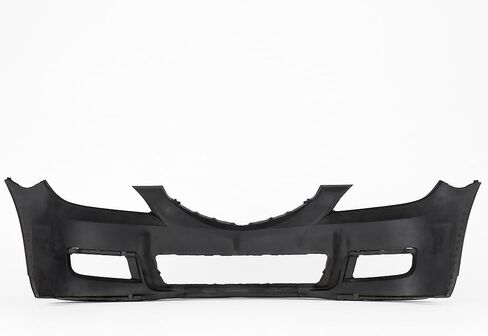 FitParts متوافق مع غطاء المصد الأمامي 2007-2009 Mazda 3 GS GX GT S i Sedan 07-09. جديدة ومعدة وجاهزة للطلاء. مع فتحات مصابيح الضباب. MA1000215 BAN650031CBB 2008 in Saudi Arabia