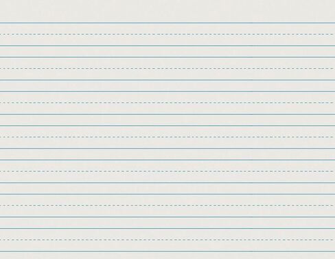 School Smart-85353 Skip-A-Line Ruled Writing Paper, 3/8 Inch Ruled Short Way, 8 x 10-1/2 Inches, White, Pack of 500 in Saudi Arabia