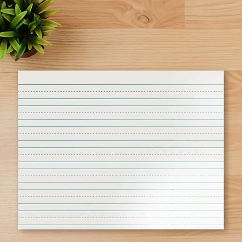 School Smart-85353 Skip-A-Line Ruled Writing Paper, 3/8 Inch Ruled Short Way, 8 x 10-1/2 Inches, White, Pack of 500 in Saudi Arabia