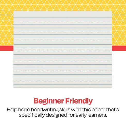School Smart-85353 Skip-A-Line Ruled Writing Paper, 3/8 Inch Ruled Short Way, 8 x 10-1/2 Inches, White, Pack of 500 in Saudi Arabia