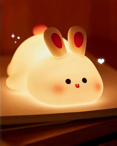 لطيف Dudu Duck Night Light ، مصباح البطة السيليكون ، مصباح LED LED ، مصباح LED قابلاً لإعادة شحنه قابلاً للإعادة الشحن مع ضوء الايقام لمدة 30 دقيقة ومراقبة اللمس لغرفة النوم ديكور هدية غرفة نوم in Kuwait