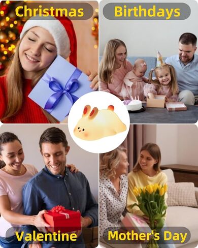 لطيف Dudu Duck Night Light ، مصباح البطة السيليكون ، مصباح LED LED ، مصباح LED قابلاً لإعادة شحنه قابلاً للإعادة الشحن مع ضوء الايقام لمدة 30 دقيقة ومراقبة اللمس لغرفة النوم ديكور هدية غرفة نوم in Kuwait