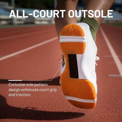 أحذية ZVC Pickleball أحذية تنس للرجال أحذية رياضية لجميع أحذية كرة المضرب الرياضية لرياضة كرة الريشة والاسكواش in Kuwait