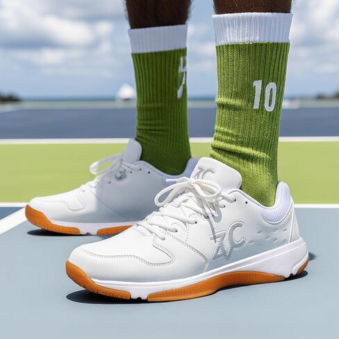أحذية ZVC Pickleball أحذية تنس للرجال أحذية رياضية لجميع أحذية كرة المضرب الرياضية لرياضة كرة الريشة والاسكواش in Kuwait