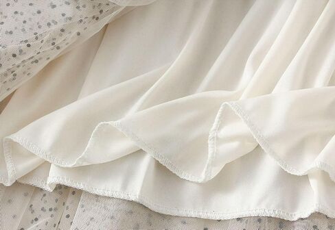 Tulle Skirts for Women Polka Dot Tutu Skirt Patchwork Mesh Midi Fairy Skirts Wedding Prom Party Tulle Skirt 2025 in Saudi Arabia