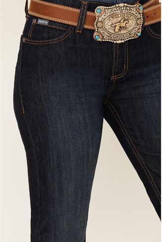 جينز Cinch Western Denim للسيدات Jenna Slim Stretch Dark MJ80153071 in Kuwait