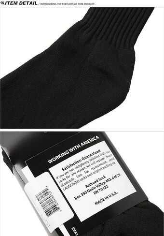 Railroad Sock 3 Pack Grey Work Socks With Welt Top in Saudi Arabia