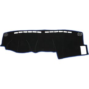 Dash Cover for Honda CRV Non-Slip | Center Console Dash Cover Mat Black Blue 1 Pcs in Saudi Arabia