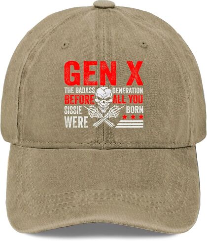 Gen X 'The Badass Generation Before All You Sissies كانوا ولدوا قبعة مضحكة in Saudi Arabia