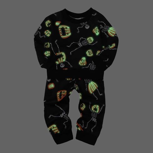 YALLET Baby Toddler Boy Clothes Fall Winter Outfit Long Sleeve Sweatshirts Pants Set 6 9 12 18 24 Months 3T 4T 5T Boy Clothes in Kuwait