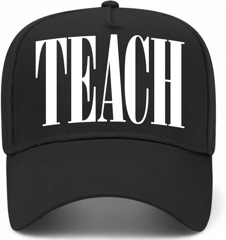 Teach Serif Vintage Trucker Hat for Teachers | Premium Adjustable Snapback Baseball Hat for Men & Women in Saudi Arabia