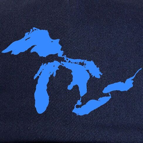 قبعة CafePress Great Lakes قبعة بيسبول قابلة للتعديل in Saudi Arabia