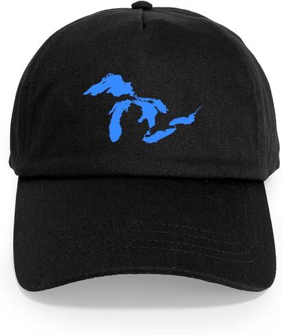 قبعة CafePress Great Lakes قبعة بيسبول قابلة للتعديل in Saudi Arabia