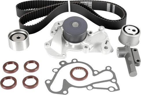 Timing Belt Kit Water Pump 2.7L Fit for Sportage Tucson 2005-2009 for Optima Sonata Santa Fe 2001-2006, 2.5L for Sonata 99-01 Engine Time Parts TBK315-GMB WP146-2040 in Saudi Arabia