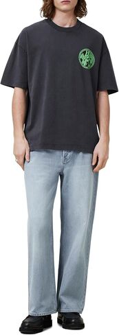 طاقم Distortion Ss للرجال من AllSaints، أسود مغسول in Saudi Arabia