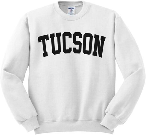 TeesAndTankYou Tucson College Style Sweatshirt Unisex in Saudi Arabia