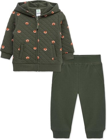 Little Me Clothes for Baby Boys' Hoodie and Pant Set, 2-4 Toddler in Kuwait