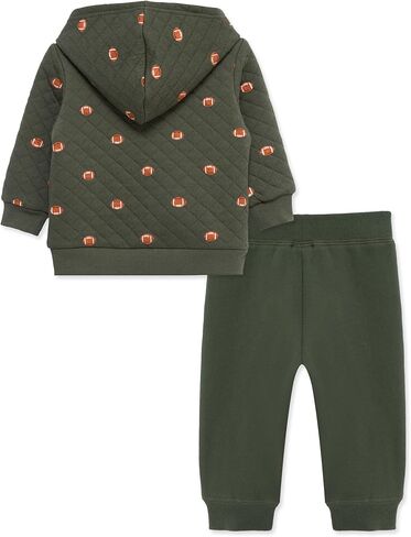 Little Me Clothes for Baby Boys' Hoodie and Pant Set, 2-4 Toddler in Kuwait