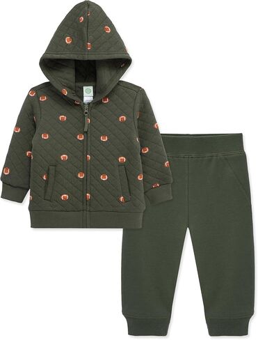 Little Me Clothes for Baby Boys' Hoodie and Pant Set, 2-4 Toddler in Kuwait