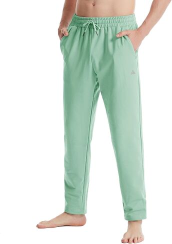 Cotton Sweatpants for Men Yoga Sweatpants with Zipper Pockets in Saudi Arabia