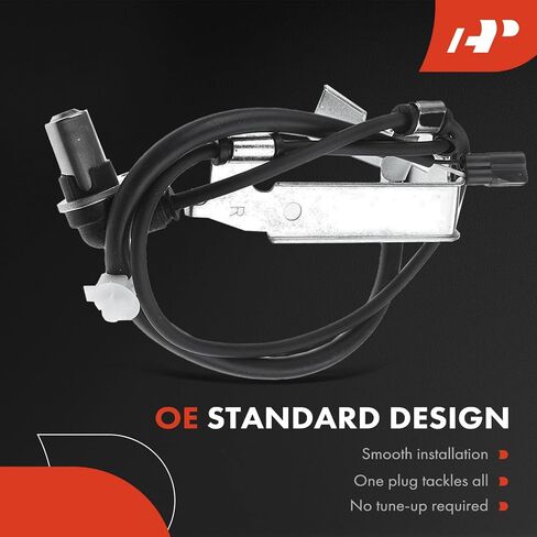 A-Premium ABS Wheel Speed Sensor Compatible with Suzuki Models - Grand Vitara 2001/2005, XL-7 2002-2006, Sport Utility - Front Right Passenger Side, Replace# 56210-52D00, 5621052D00 in Saudi Arabia