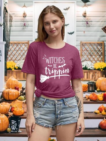 Women Halloween Skeleton Hand Shirt Funny Skull Gothic Graphic Casual Novelty Rock Punk Short Sleeve Muscle Tee Shirts in Kuwait