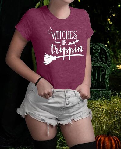 Women Halloween Skeleton Hand Shirt Funny Skull Gothic Graphic Casual Novelty Rock Punk Short Sleeve Muscle Tee Shirts in Kuwait