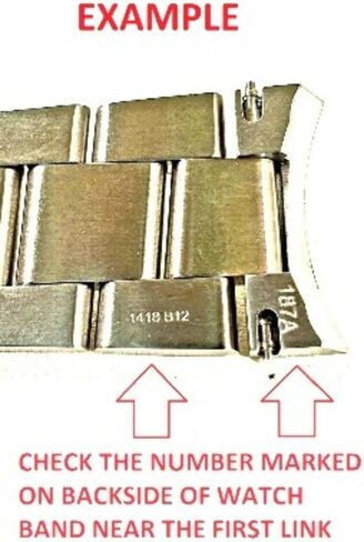 Ewatchparts 18mm Watch Link Compatible With Breitling Navitimer 443A Bracelet Ab0127 Stainless 7 Watch Link Polish in Saudi Arabia